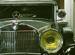 Grille of a Mercedes-Benz 770 K