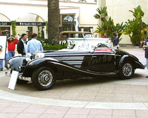Mercedes-Benz Exhibition at Fashion Island - Mercedes 540 K Special Roadster