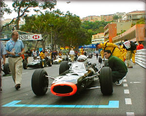 1964 B.R.M P261 V8 at the Monaco Historic Grand Prix