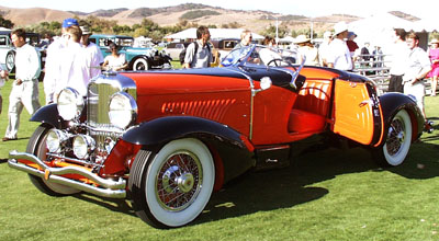 1931 Duesenberg J Speedster at the Newport Beach Concours d'Elegance 2000