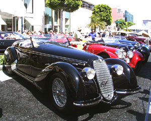 Concours on Rodeo 2000 - Alfa Romeo 8C 2900 B Touring Spyder