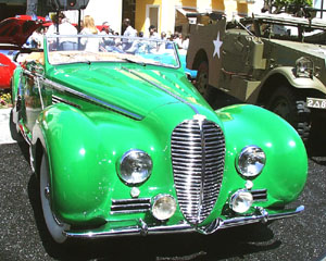 Concours on Rodeo 2000 - Delahaye 135 MS 'Vedette' Chapron Cabriolet
