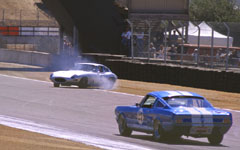 Monterey Historic Automobile Races 2001 Jaguar E-Type