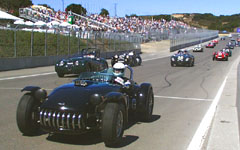 1953 Kurtis at the Monterey Historic Automobile Races 2001