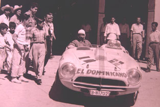 Pegaso Z-102 at the 1954 Carrera Panamericana