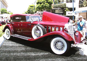 Concours on Rodeo 2001 - 1933 Chrysler LeBaron CL Touring Phaeton