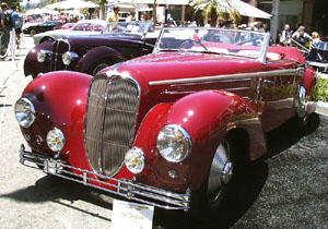 Concours on Rodeo 2001 - 1947 Delahaye 135 M Guillore Roadster