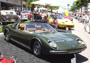 Concours on Rodeo 2002 - 1968 Lamborghini Miura Spider 