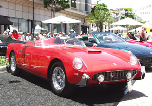 Concours on Rodeo 2002 - 1958 Ferrari 250 GT Pininfarina Series 1 - owned by Nicolas Cage