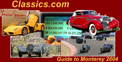 Classics.com Guide to the Monterey Weekend 2003