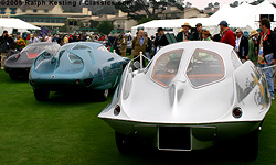 Pebble Beach Concours d'Elegance 2005 - 1955 Alfa Romeo B.A.T. 9, 1954 Alfa Romeo B.A.T. 7, 1953 Alfa Romeo B.A.T. 5