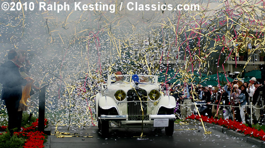Pebble Beach Concours d'Elegance 2010 Best in Show winner