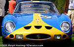 50 years of Ferrari 250 GTO at the Pebble Beach Concours d'Elegance 2011