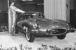 1961 Jaguar E-Type premiers at the New York Auto Show