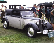 1937 DKW F7 Cabriolet
