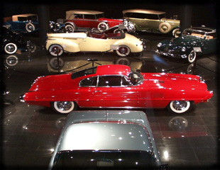 The Blackhawk Museum, Danville - view of the first floor