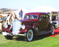 1935 Pierce-Arrow Silver Arrow at the Newport Beach Concours d'Elegance 2000