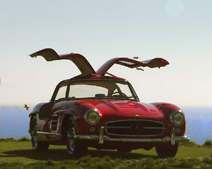 Mercedes-Benz 300 Gullwing at Palos Verdes Concours d'Elegance