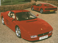 Elton John - Ferrari 512 TR and Testarossa