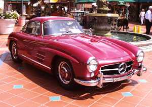 Mercedes-Benz Exhibition at Fashion Island - 300 SL Gullwing