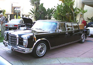 Mercedes-Benz 600 Landaulet at Fashion Island