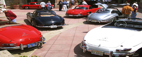 Mercedes-Benz Exhibition at Fashion Island - Mercedes-Benz 300 SL