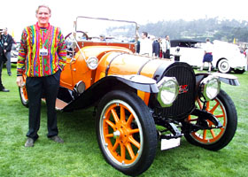 Pebble Beach Concours d'Elegance 2001 - Fashion and Automobile