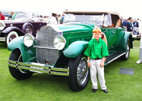 Pebble Beach Concours d'Elegance 2001 - Fashion and Automobile