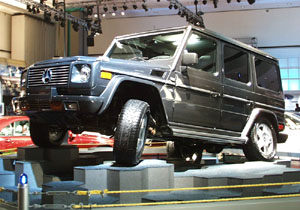 Los Angeles Auto Show 2002 - Mercedes-Benz G 500