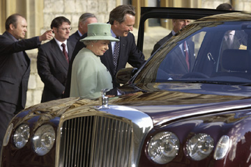 Queen Elizabeth -  Bentley State Limousine