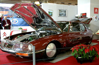 Retromobile 2003 - Citroen SM Bonneville speed record vehicle