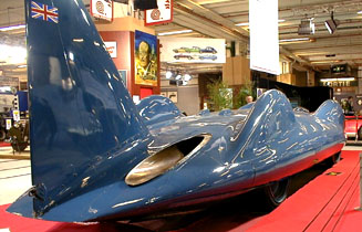 Rétromobile 2003 - 1963 Bluebird CN7 Proteus Donald Campbell World Speed Record Vehicle
