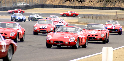 Monterey Historic Automobile Races 2004 in Laguna Seca - Ferrari 250 GTO