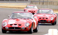 Monterey Historic Automobile Races 2004 in Laguna Seca - Ferrari 250 GTO