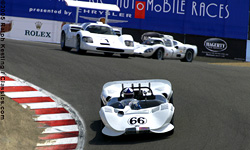 Monterey Historic Automobile Races 2004 in Laguna Seca - Chaparral, Jim Hall