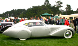 Pebble Beach Concours d'Elegance 2005 - Best of Show - 1937 Delage D8-120 S Pourtout Aéro Coupe