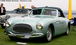 Pebble Beach Concours d'Elegance 2005 - 1949 Cisitalia 202SC Pinin Farina Cabriolet