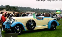 Pebble Beach Concours d'Elegance 2005 - 1931 Cadillac 452A Pinin Farina Roadster
