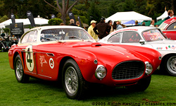 The Quail, A Motorsports Gathering 2005 - A Tribute to the Carrera Panamericana - 1952 Ferrari 340 Mexico Berlinetta