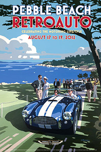 Retro Auto at Pebble Beach