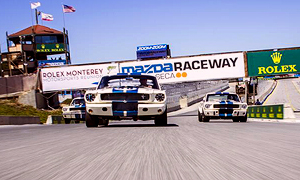 Shelby GT350 at Laguna Seca Monterey Motorsports Reunion 2015