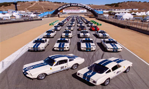 Shelby GT350 at Laguna Seca Monterey Motorsports Reunion 2015