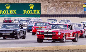 Shelby GT350 in race 3A at Laguna Seca Monterey Motorsports Reunion 2015