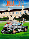 2016 Pebble Beach Concours d'Elegance Poster