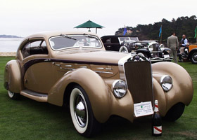 1937 Delage D8 120 Letourneur et Marchand Aero Coupe