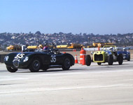 1953 Jaguar C-Type , 1951 Manning Special, 1956 Austin Healey 100