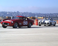 1958 Ferrari 250 GT TDF, 1961 Chevrolet Corvette